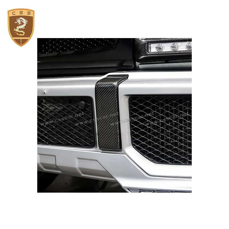 

Carbon Fiber Front Bar Fixed Bracket Cover For Benz G Class G63 G65
