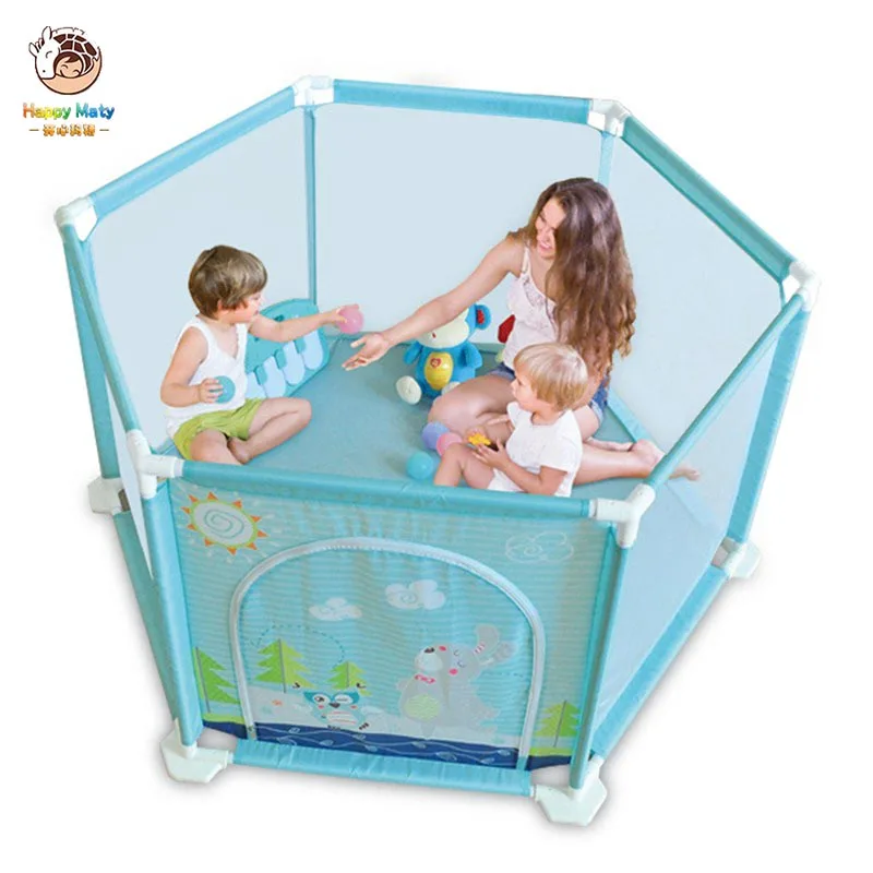 Happymaty детские игровые многоугольный игровой бассейн ограждения барьеры с