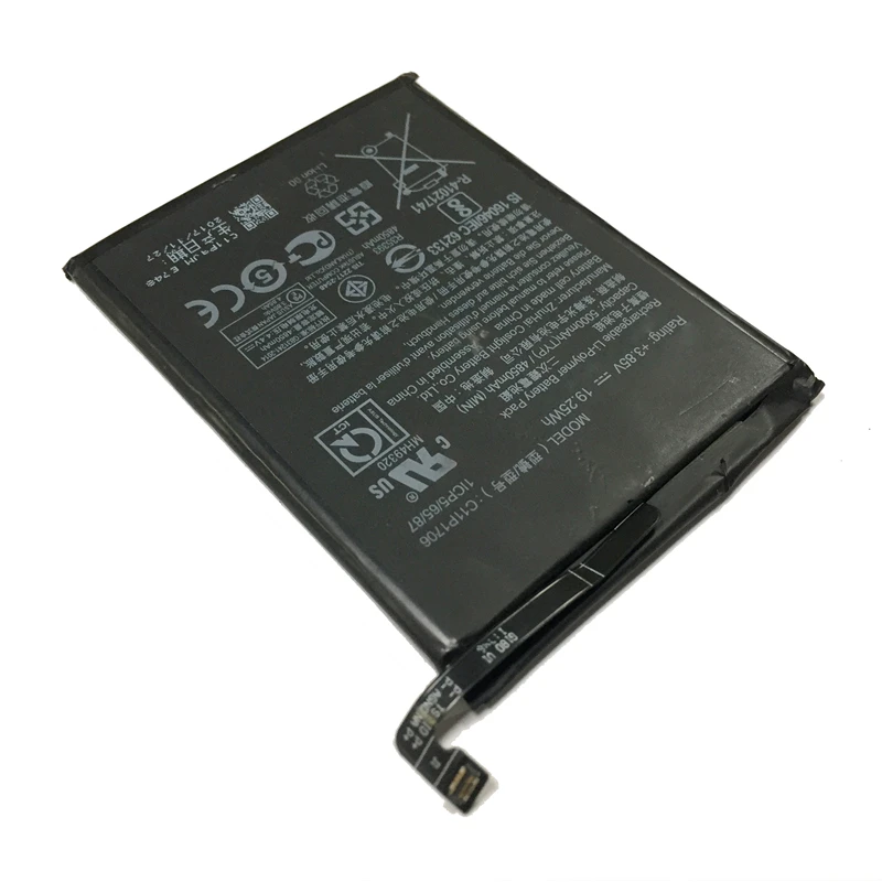 Mobile Phone Battery For Asus Zenfone Max Pro M1 ZB602KL X00TDB X00TDE Replacement C11P1706 4850mAh | Мобильные телефоны и