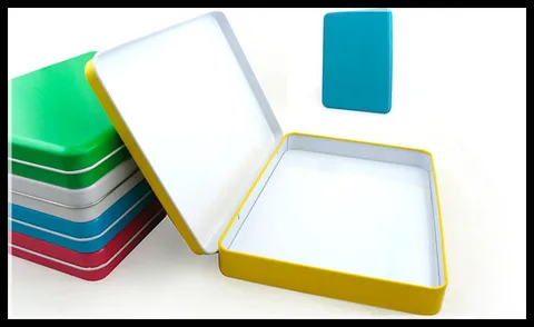 Жестяная коробка для хранения электронных книг, защитный чехол 8 дюймов для планшетного компьютера, A5, жестяная коробка для хранения канцелярских принадлежностей, новый цвет