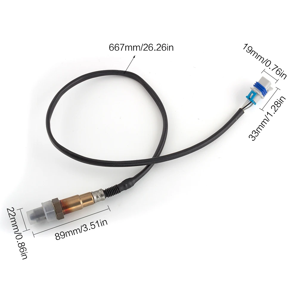 

4pcs car O2 Oxygen Sensor For Cadillac Escalade 2009 - 2014 10 11 12 13 SG1857 234-4255 234-4655 ES20320