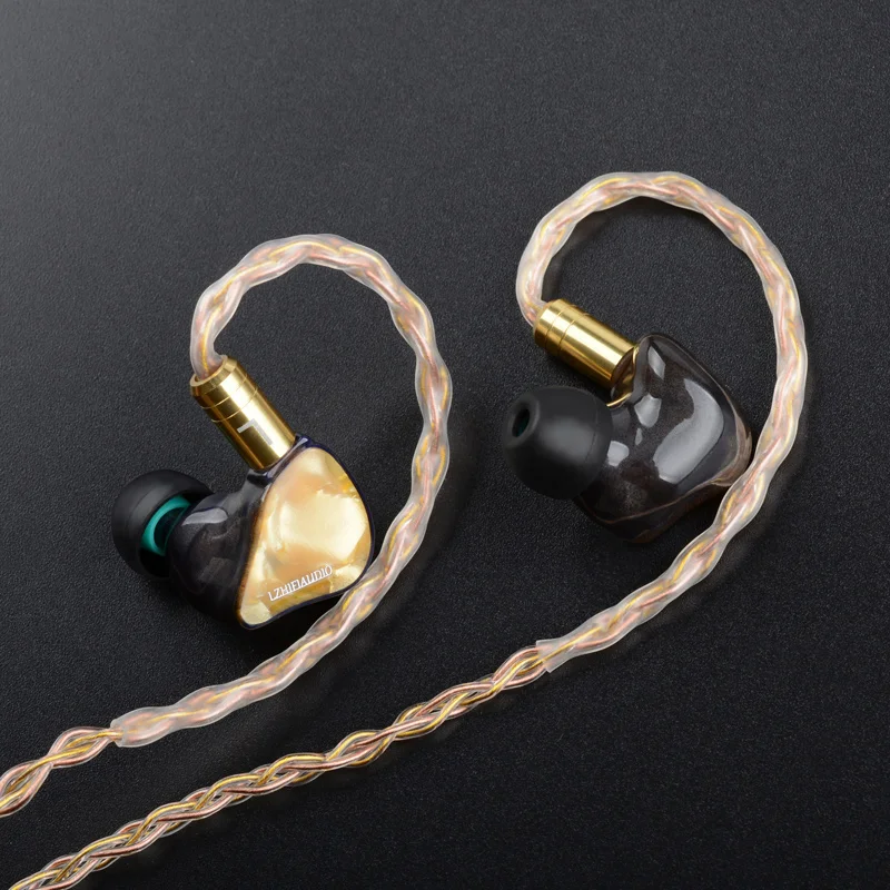 LZ A2 PRO Внутриканальные наушники 1 динамик + 2 Knowles BA Гибридные 3 драйвера HIFI