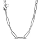 Оригинальное серебряное ожерелье с фирменным логотипом змеиная цепочка с узором ожерелье из стерлингового серебра 925 пробы браслет с подвесками европейские ювелирные изделия сделай сам