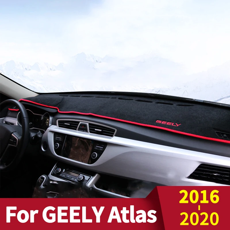 Коврик для приборной панели автомобиля коврики защиты светильник борной Geely Atlas