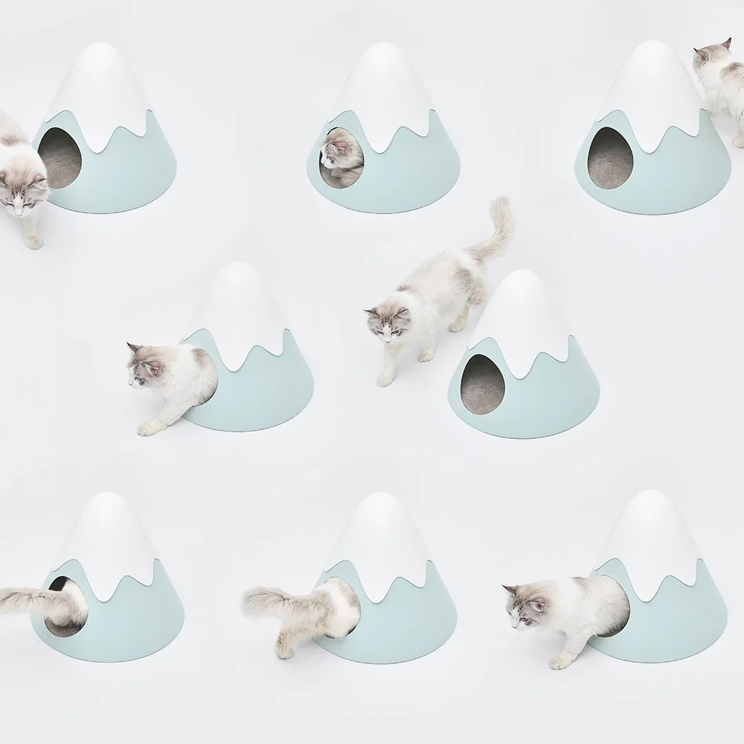 

Creative cat litter cat semi-enclosed cat house four seasons universal pet litter removable and washable pet house