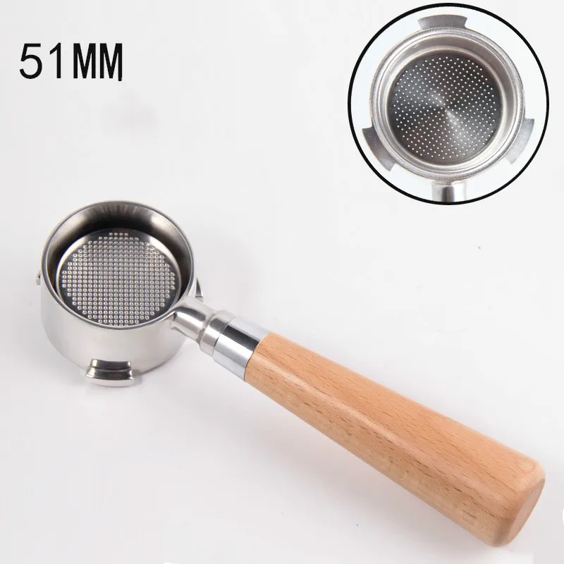 Новый портативный фильтр для кофе без дна фильтра Delonghi EC680 / EC685 51 мм Сменный