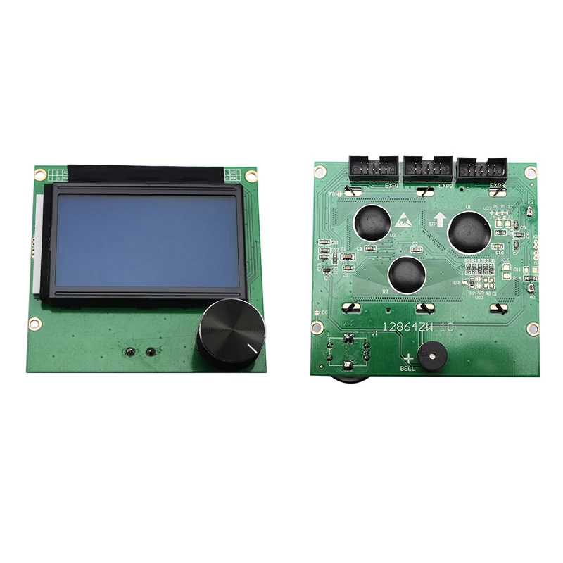 Контроллер Ramps 1 4 Lcd 12864 Дисплей синий Sn + кабель для Creality 3D S4 S5 части