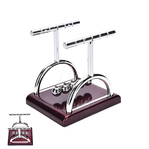 

Newtons Cradle Steel Balance Ball Fun Decoration Physics Science Toy Gift