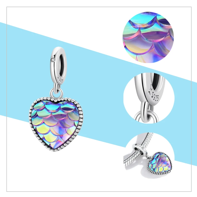 Женский браслет из серебра 925 пробы подвеска панды в виде животных | Украшения и