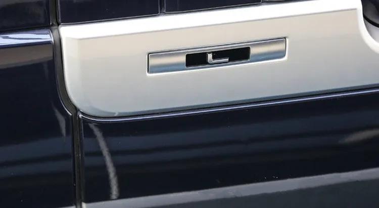 L SDV8 SCV6 Эмблема письмо бар для Range Rover VOGUE VOGUESE Расширенный Executive Edition автомобиля боковой край эмблема на багажник Стайлинг наклейка