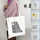 Модная женская Холщовая Сумка для покупок, многоразовые складные экологически чистые дорожные сумки-тоуты на ремне, вместительный винтажный мешок