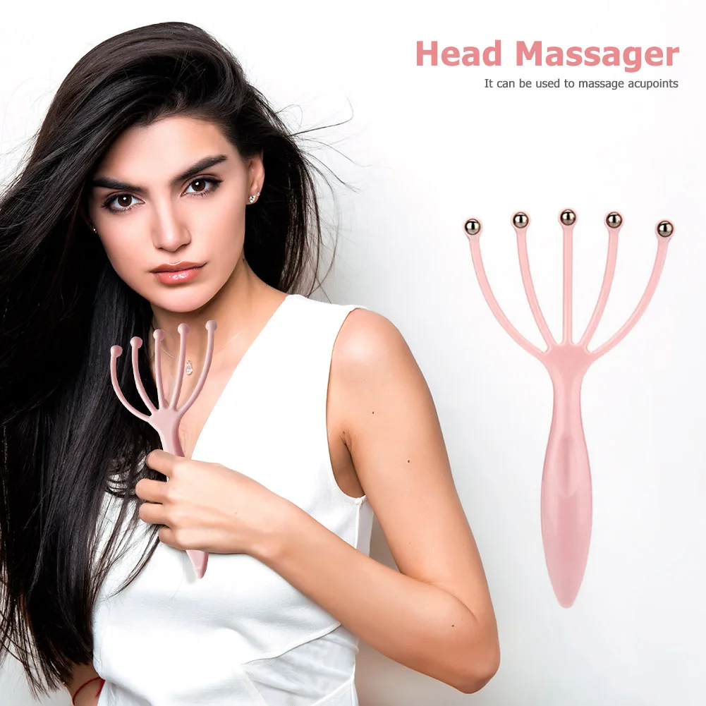 

Осьминог Массажер Для Головы коготь головы средства ухода за кожей Шеи снятие стресса Расслабляющий коготь массажер Боль Давление рельеф и...