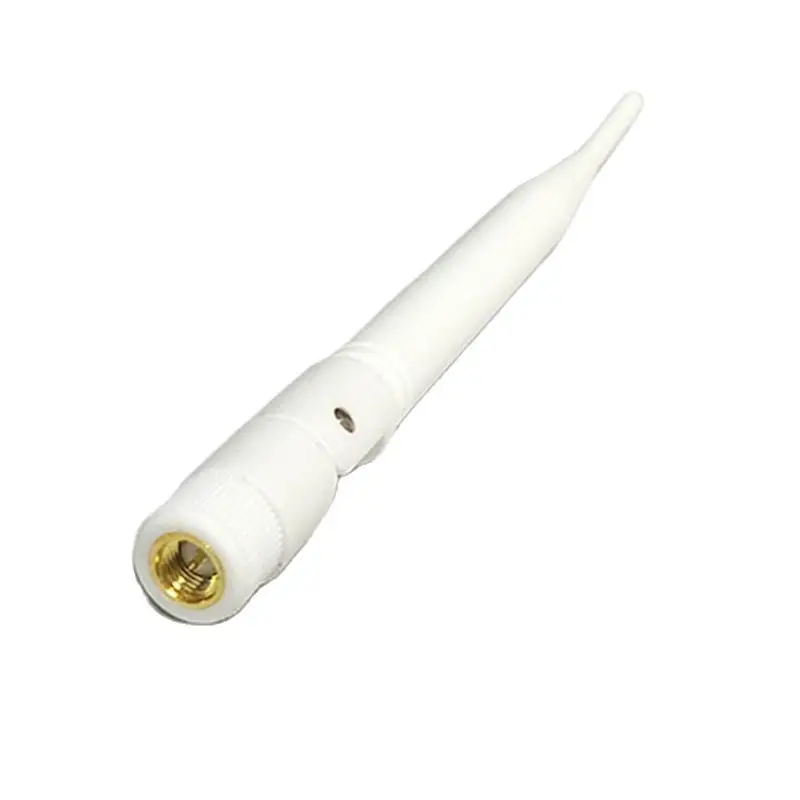 Антенна 3G резиновая 6dBi 850/900/1800/1900/2100MHZ SMA Штекерный разъем OMNI Aerial белый цвет 200 мм в