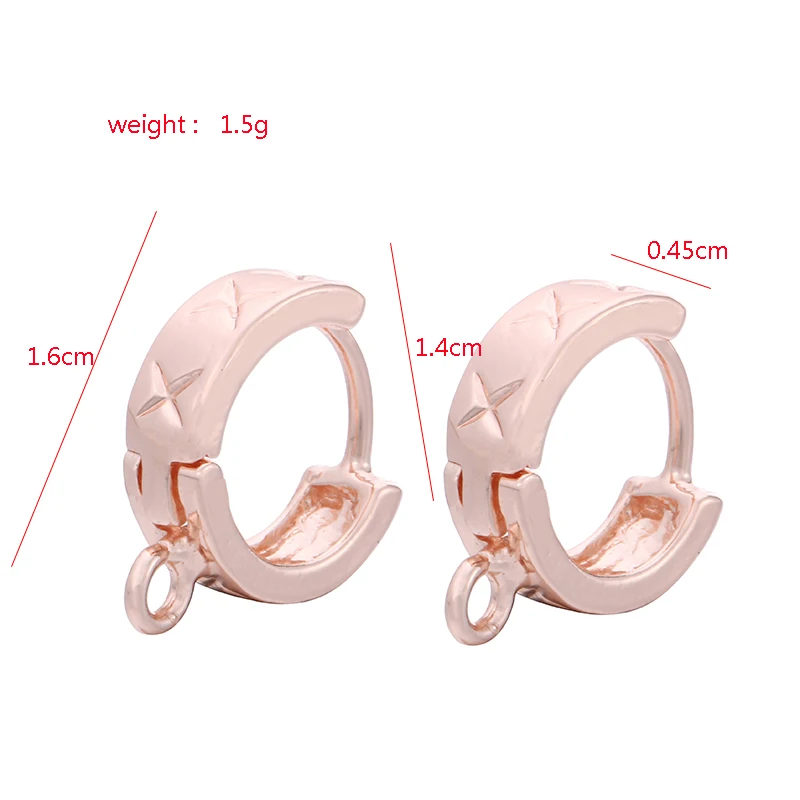 Аксессуары для сережек оптовая продажа ушное кольцо ювелирных изделий материалы