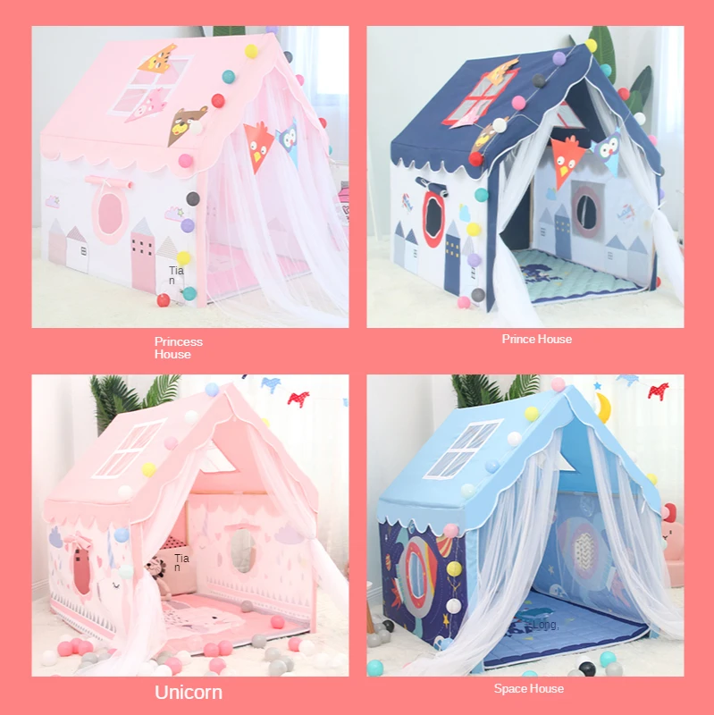 

CX Children's Tent Indoor Game Princess House Bed Mosquito Net