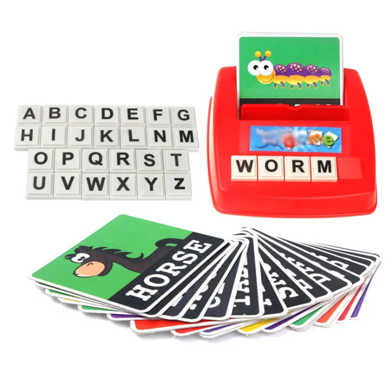 

Best Selling Early Education Toys English Alphabet Letter Spelling Cards Montessori Children's Educational Literacy Toys GYH