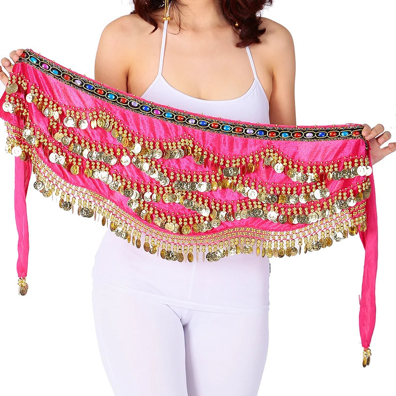 Индийский танец хип шарф Танцы юбкой в стиле хип-хоп для Бархат бисером