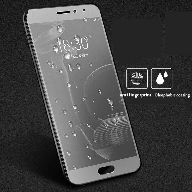 Матовый Чехол-2.5D закаленное Стекло для Meizu M5 M6 Note 9 Pro 6 7 Plus матовая пленка для защиты экрана для Meizu 16TH плюс M15 15 плюс Экран протектор