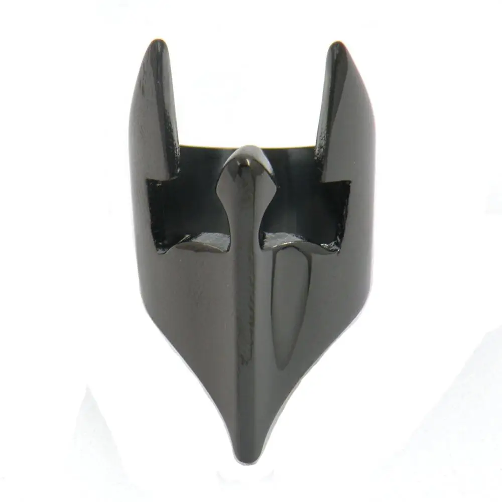FSR12W99B FANSSTEEL ювелирные изделия из нержавеющей стали Железный человек Маска Байкер кольцо FSR12W99 - Цвет основного камня: FSR12W99B
