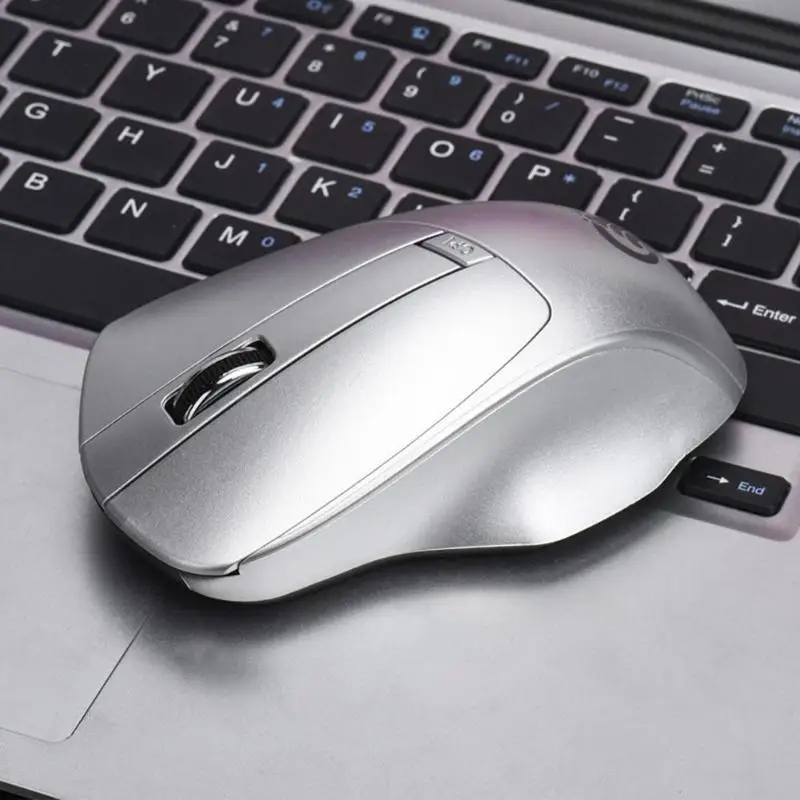W12 usb-приемник Беспроводная ПК Бесшумная мышь простая и Элегантная модная милая 2