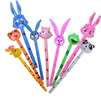kids cartoon inflatable animal long inflatable hammer no wounding weapon stick baby children toys random 1pc cute children toys