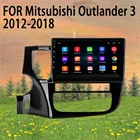 Автомагнитола DSP Android 10 для Mitsubishi Outlander 3 2012-2018, автомобильное радио, аудио, магнитофон, мультимедийный DVD-плеер, GPS-навигация