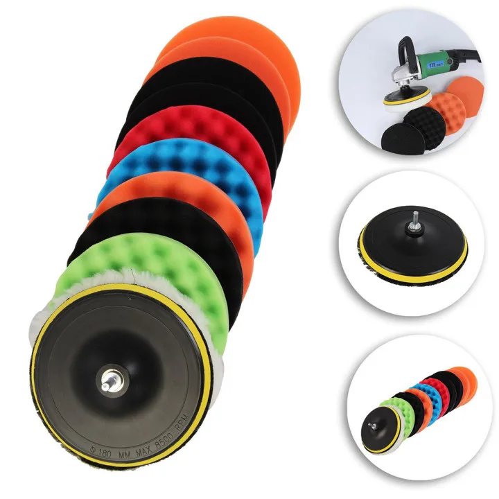 

Buffer Polishing Pad Buffing Car Kit Parts Polisher Roundness Sponge Useful Waxing