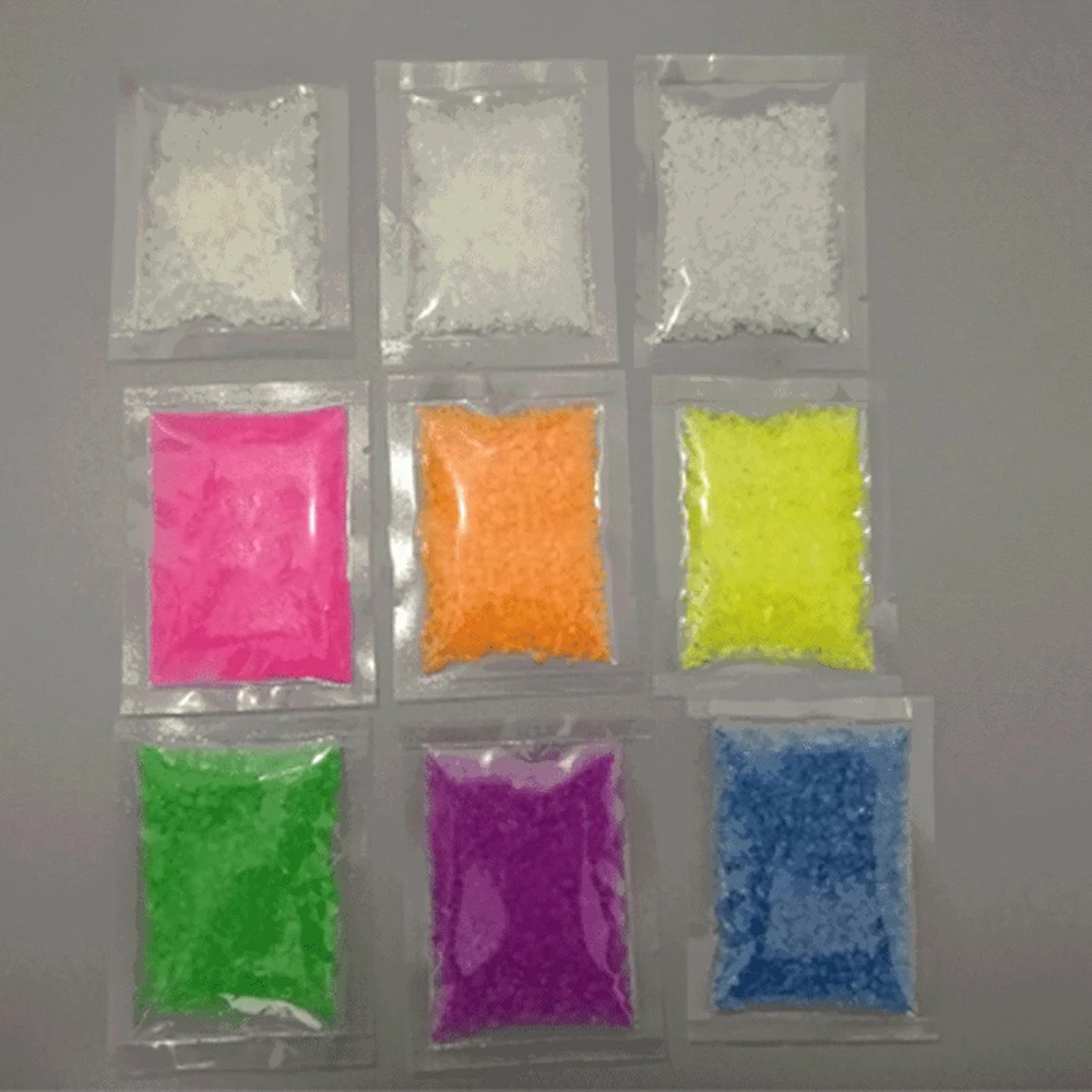 2 шт./компл. сада парка дорожной гальки светящийся песок камни свечение в темные