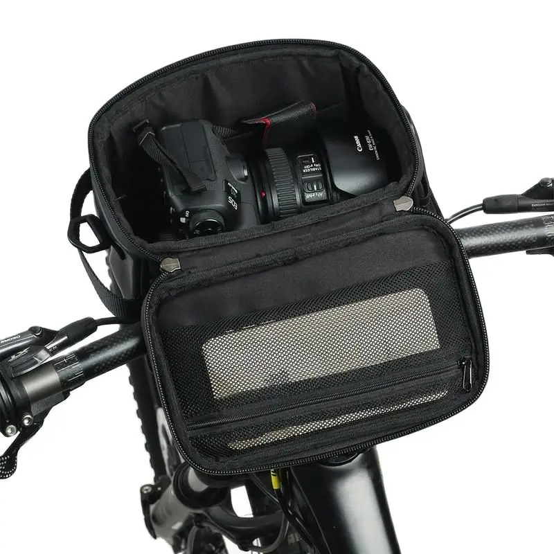 

Front Camera Bag Waterproof Camera Bag Waterproof 7 Inch Large Touch Screen Navigation Mobile Phone Bag Bicycle Bag Bike Basket