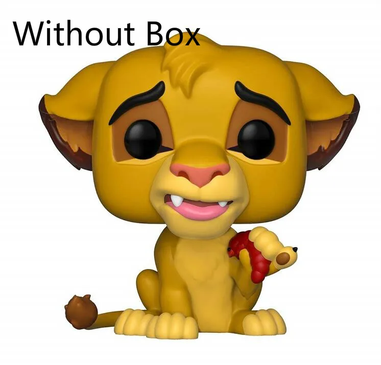 Экшн фигурки Funko POP оригинальные с симбой и Луау из мультфильма Король Лев