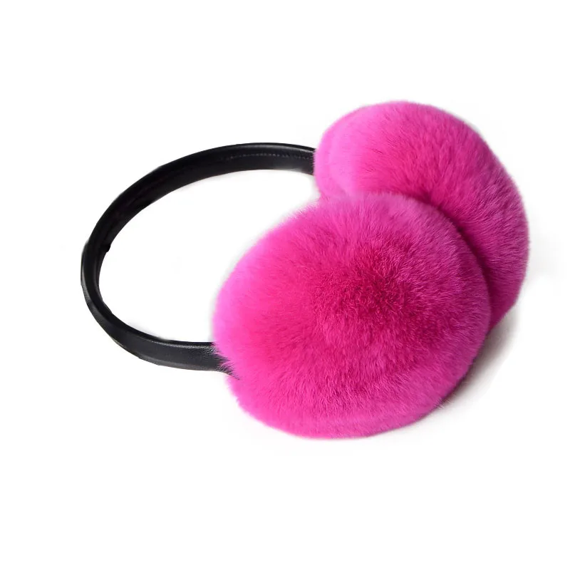 2019 Winter Fur Earmuffs Rex Rabbit Adults Children Can Wear Fashion Warm | Аксессуары для одежды