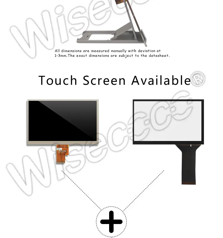 Wisecoco 7 дюймов 1024*600 ips экран дисплей ЖК TFT монитор EJ070NA-01J с драйвером плата управления 2AV HDMI VGA для Raspberry Pi