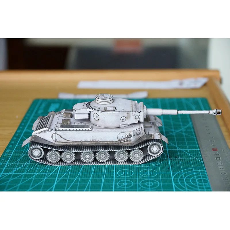 1:35 немецкий танк с тигром VK4501 сделай сам 3D бумажная карта модель строительные