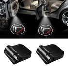 2 шт., СВЕТОДИОДНАЯ Лампа для проектора логотипа автомобиля Citroen C1 C2 C3 C4 C5 C6 C8 C4l DS3 DS5