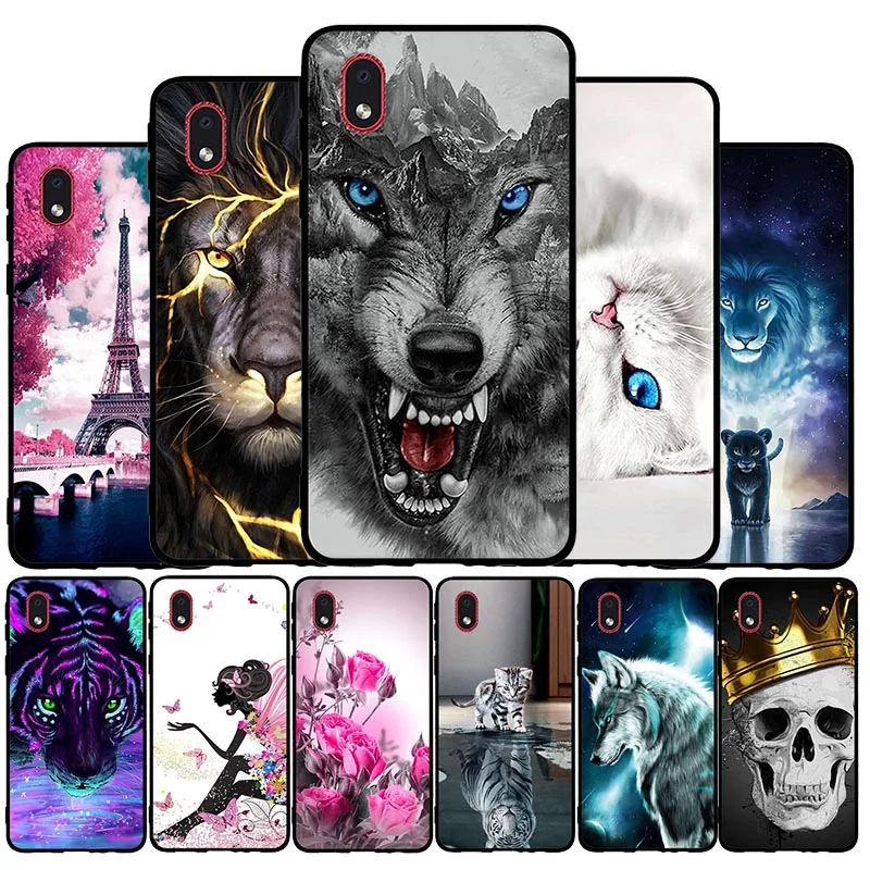 

Cases For Samsung A01 Core Case 5.3'' Silicone Soft Cute Phone Cover for Samsung Galaxy A01 Core Case A 01 Core Funda A01Core