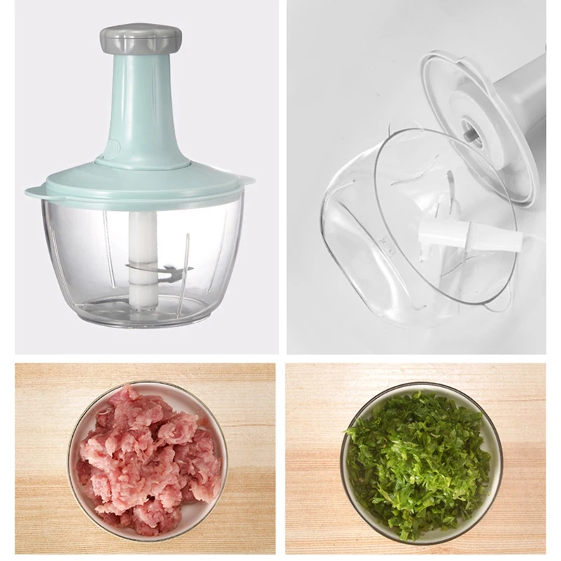 Ручной вытяжной шнур кухонные принадлежности для овощей молотое мясо мини