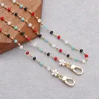 Аксессуары для солнцезащитных очков Sanying M83705, цепочка с бусинами и цирконом, позолоченная цепочка 18 К 0,3 микрон сделай сам для маски ручной работы, 74,5 смлот