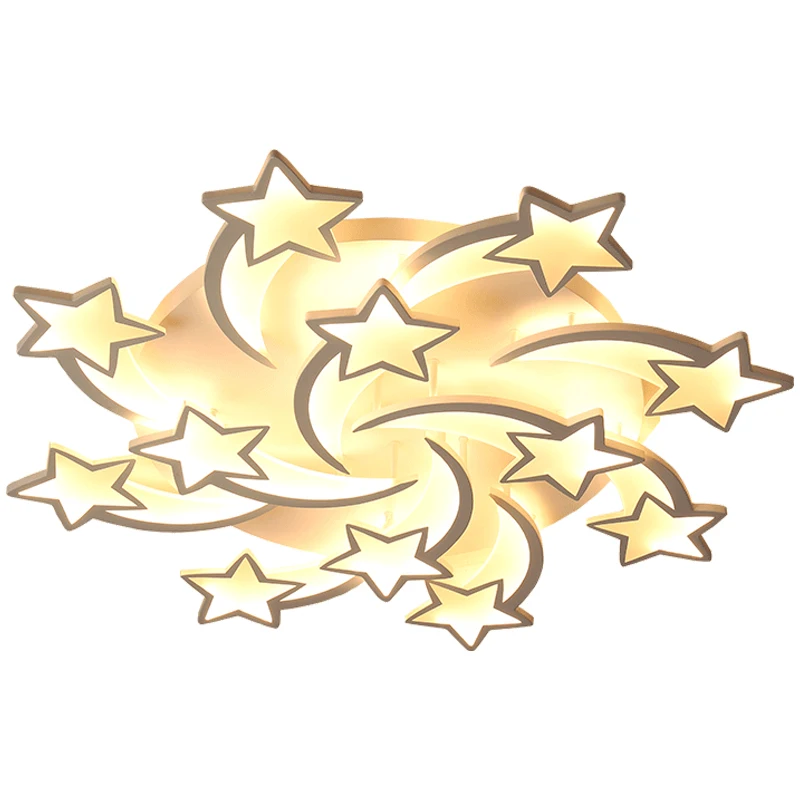 

Modern Led Ceiling Lights Plafondlamp Lampara Techo Home Lighting Lamp Light Fixtures Nordic Acrylic Star Shape Lustres