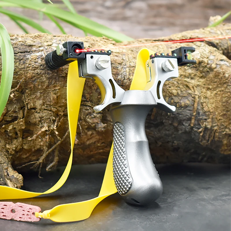 2020 новый лазерный прицел Рогатка для охоты на открытом воздухе катапульты с