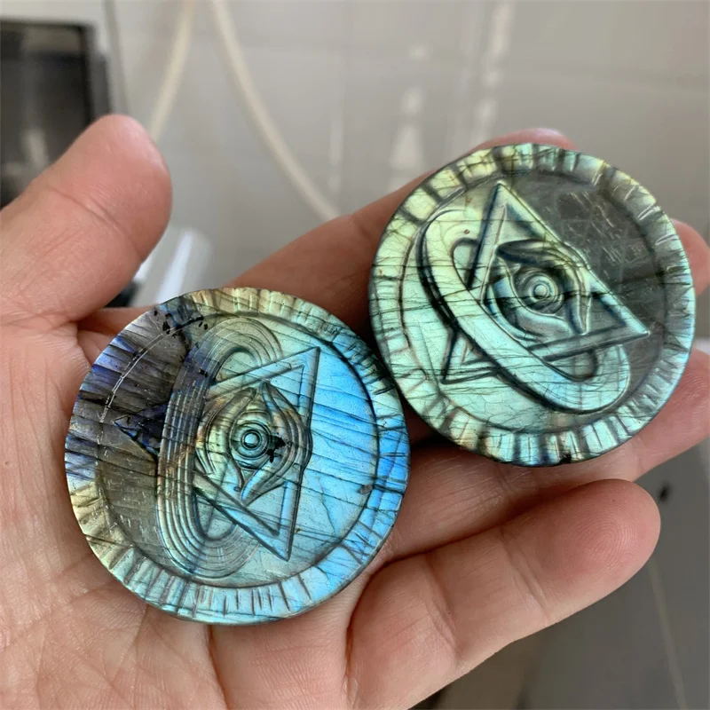 

Натуральный мигающий лабрадорит, резной хвост, все предметы искусственного камня, фигурки, драгоценные камни для хромотерапии, Ведьмак, 1 шт...