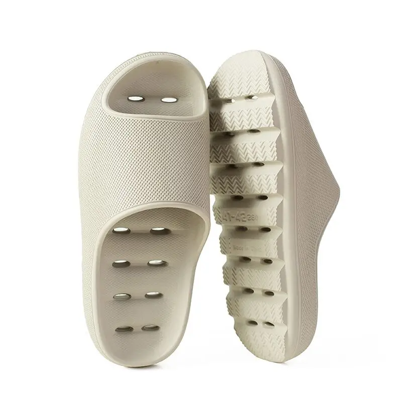 JIANBUDAN EVA Soft Bottom Slides Slippers Women's Indoor Comfortable slippers Bathroom Non-slip slippers shoes Unisex Home shoes