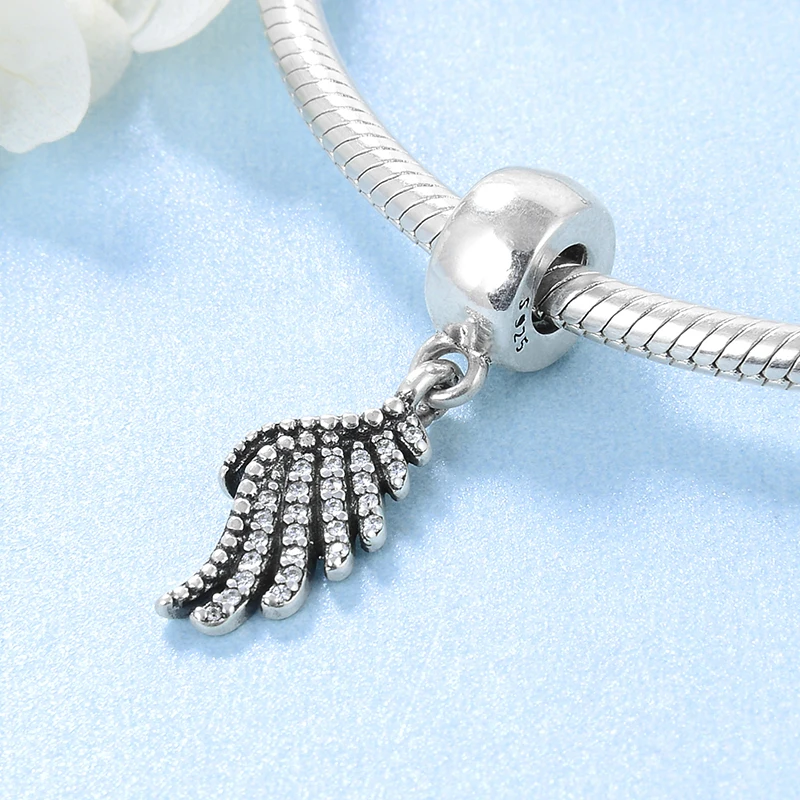 Лидер продаж модные подвески из стерлингового серебра 925 пробы с кубическим