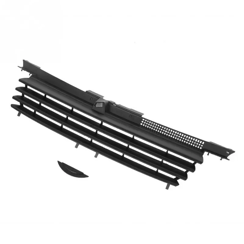 Car Front Badgeless Hood Grill Notch Filler for Bora MK4 1999 2000 2001 2002 2003 2004 2005 ABS Black Styling |