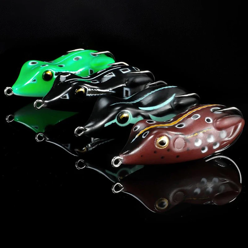 

6.5cm 20g Frog Silicone Bait Floating Fishing Soft Lure Top Water Frogs Lures