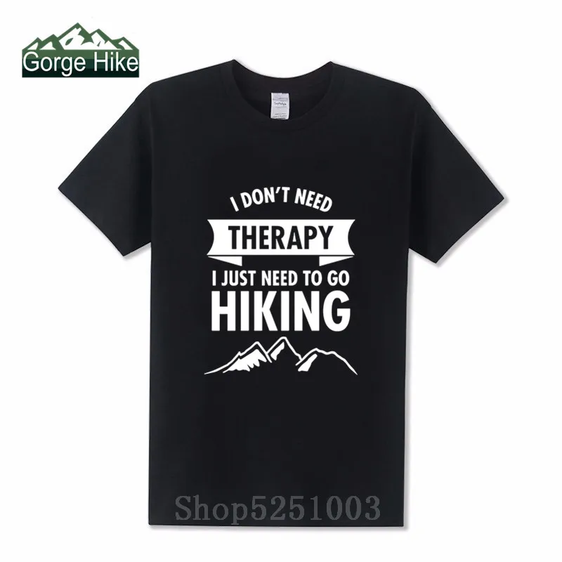 Хлопковая футболка для кемпинга терапии пешего туризма палатки фургона топы
