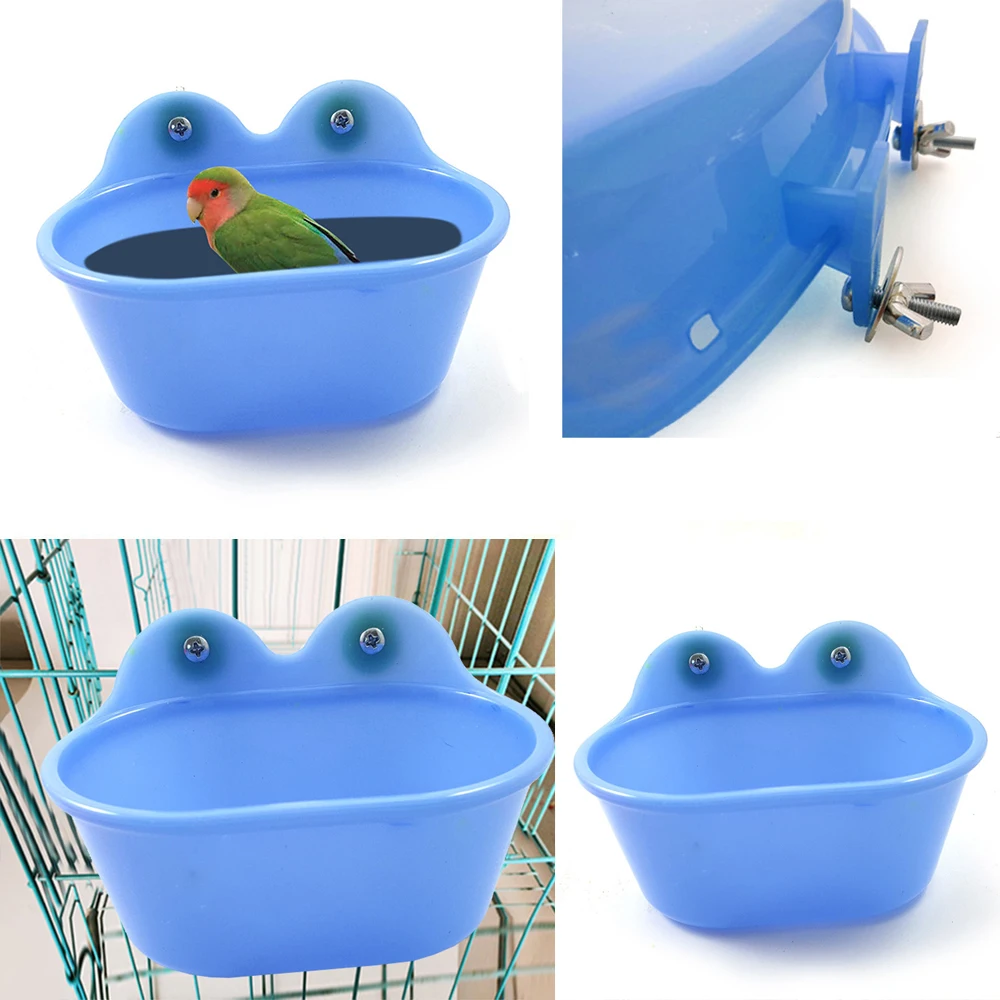 Ванна для птиц ванна ящик инструментов чистки клетка аксессуары ванны с