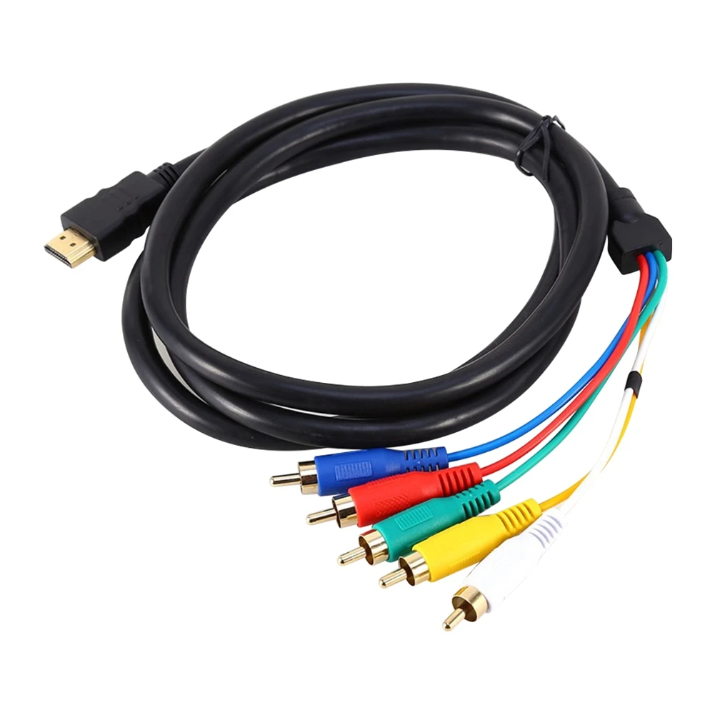 Кабель HDMI-совместимый с 5RCA для ПК ноутбука камеры 1 5 м 1080p |