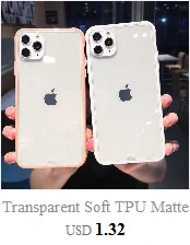 Прозрачный мягкий чехол из ТПУ для iPhone 7, 8, 6, 6S Plus, чехол с поддержкой беспроводной зарядки, чехол для телефона Apple iPhone X, XS, 11 Pro, Max, XR