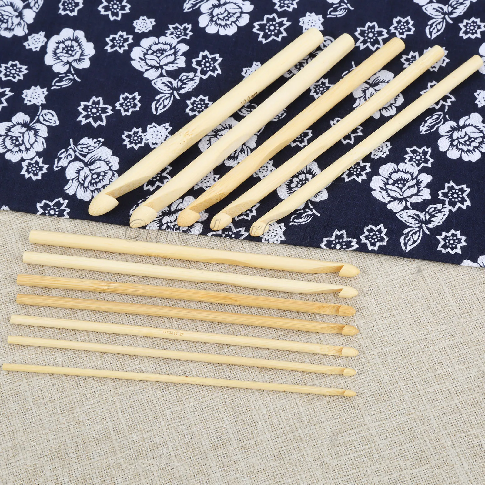 12 шт./компл. бамбуковый крючок для вязания крючком ручной ткачество инструмент