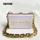 Персонализированный Золотой каркас акриловый клатч монограмма кошелек невесты клатч сумка для невесты сумки для невесты на заказ Mrs